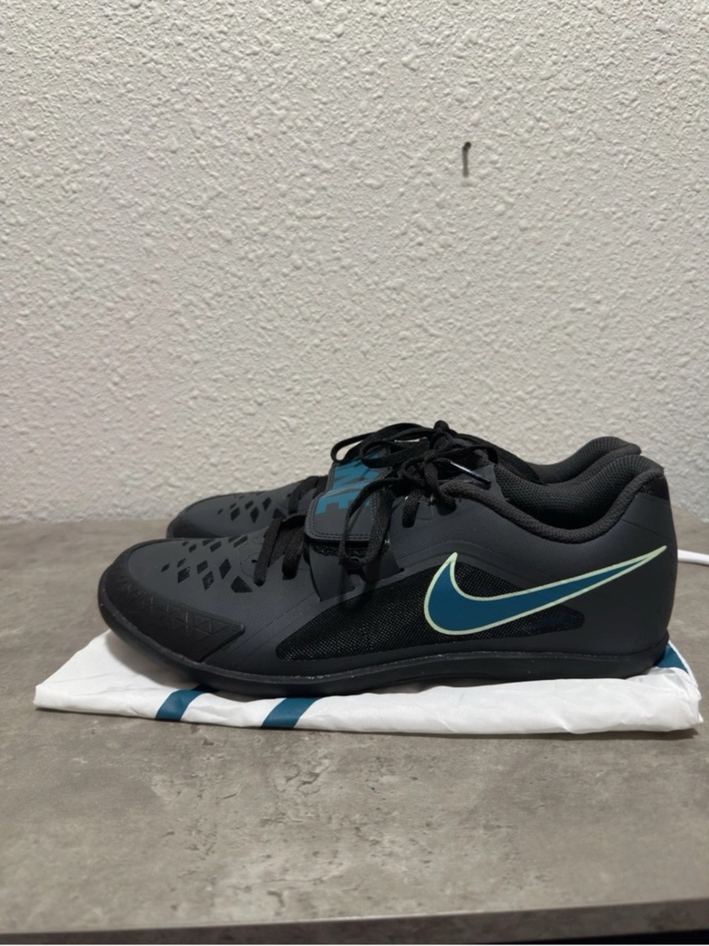 Nike Zoom Rival SD 2 Track & Field Throwing Black Shoes FZ9665-001 Men Size 9.5